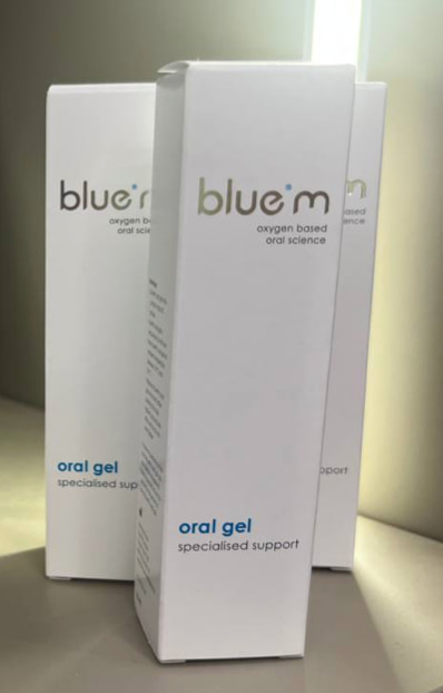 Blue'M Oxygen Gel для загоєння ран та відновлення слизової оболонки